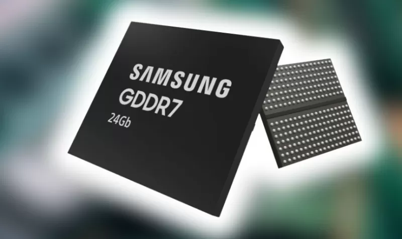 Samsung представила первую в мире 24-гигабайтную память GDDR7 DRAM с повышенной производительностью и энергоэффективностью