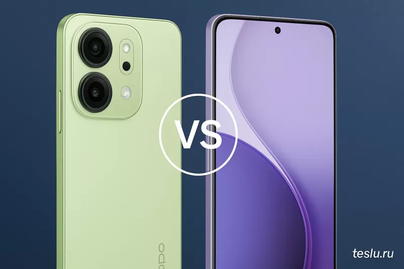 Сравнение Oppo Reno 14 vs Reno 14 Pro: Кто кого?