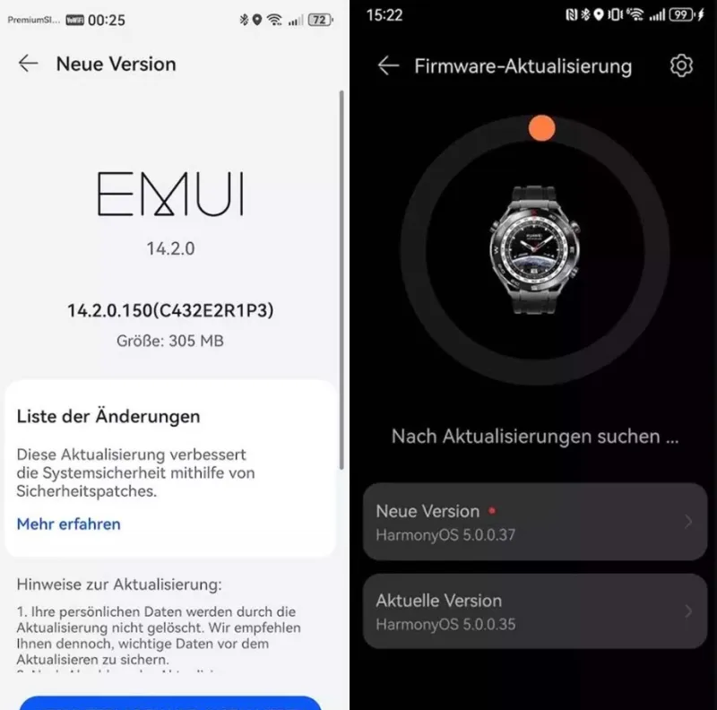 Huawei выпускает октябрьское обновление EMUI 2025: улучшения для Nova 13 Pro, Pura 70 и P50 Pocket