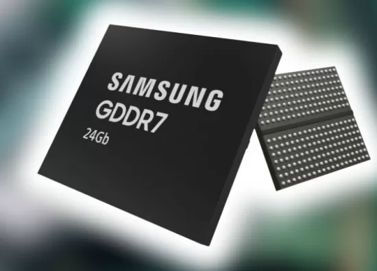 Samsung представила первую в мире 24-гигабайтную память GDDR7 DRAM с повышенной производительностью и энергоэффективностью