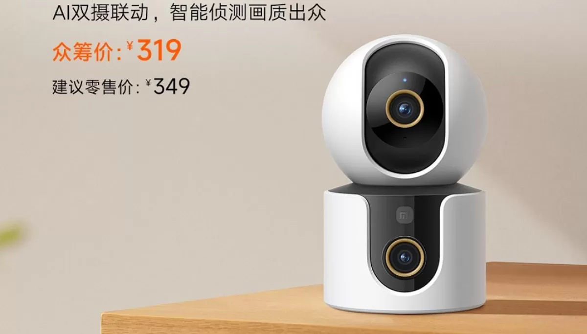Xiaomi представила камеру видеонаблюдения C500 с двойной камерой и ИИ-функциями