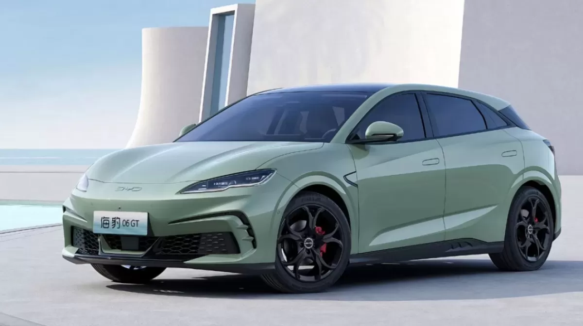 BYD представила электрический хэтчбек Seal 06 GT: Характеристики и дизайн